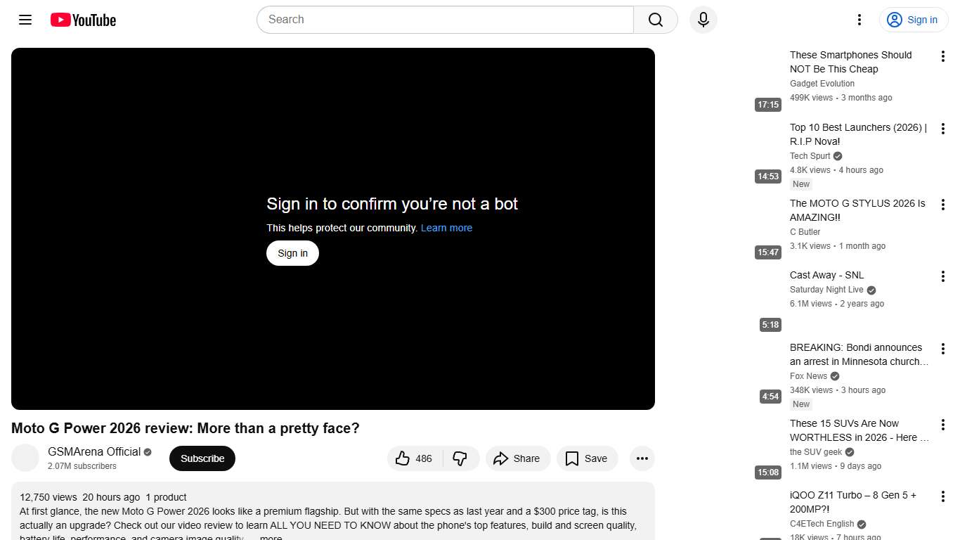 Moto G Power 2026 review: More than a pretty face? - YouTube